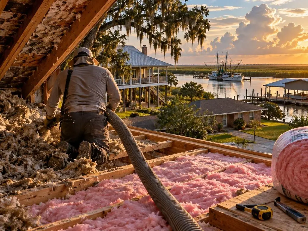 Insulation Removal & Replacement in Houma, LA